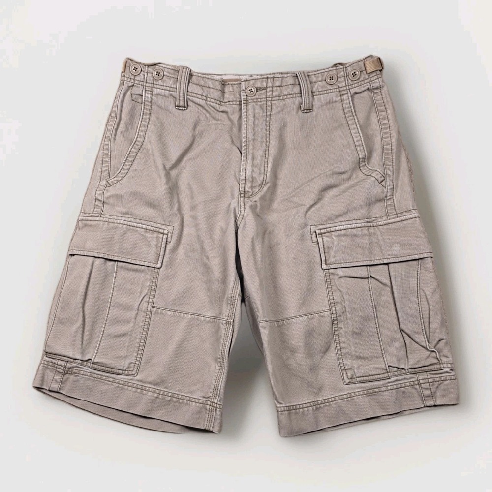 Vintage GAP Cargo Shorts Mens 34 Tan Khaki Y2K 90s‎ Hiking Utility Paratrooper